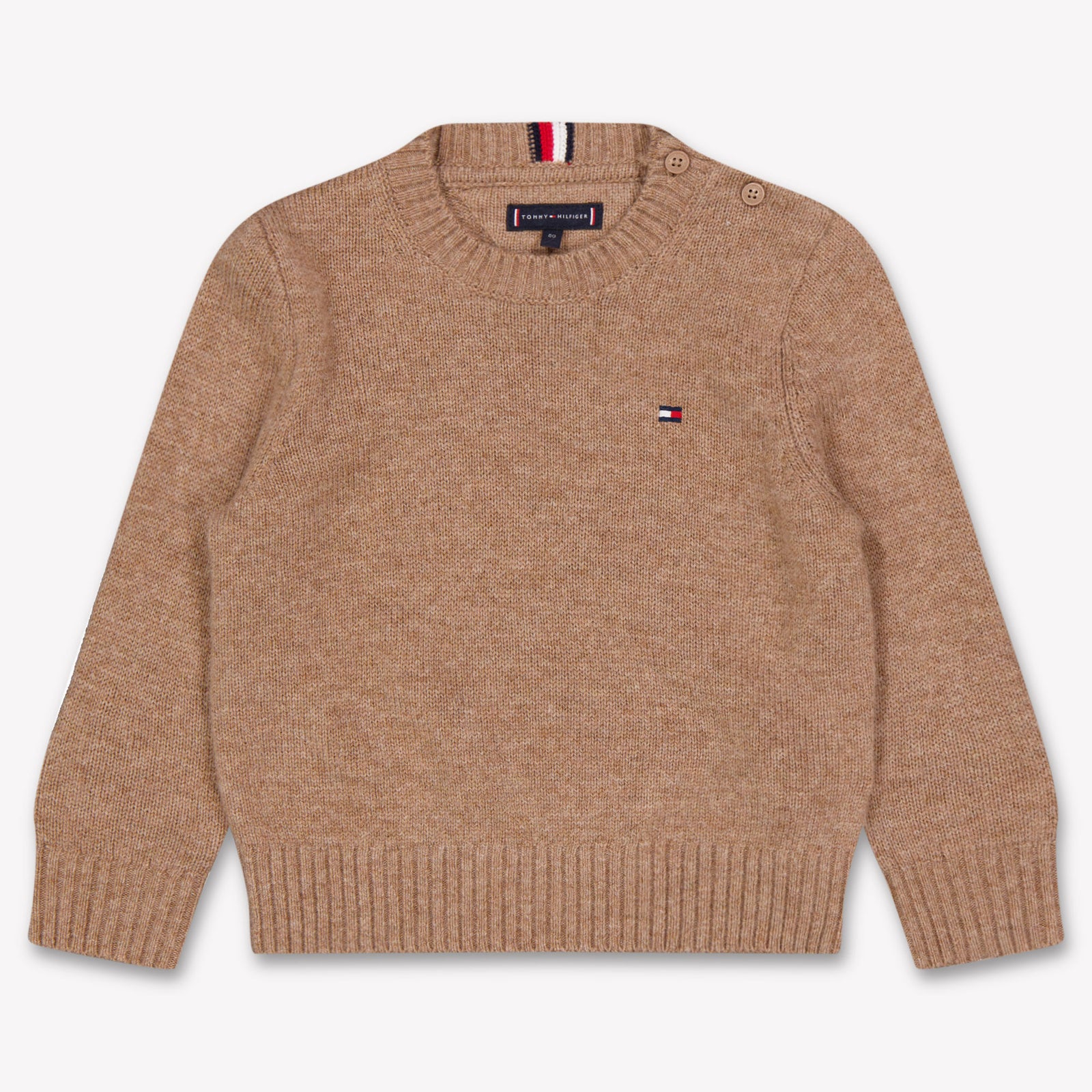 Tommy Hilfiger Baby Boys Sweater in Camel