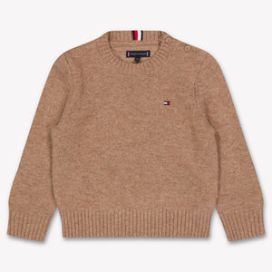 Tommy Hilfiger Baby Boys Sweater in Camel