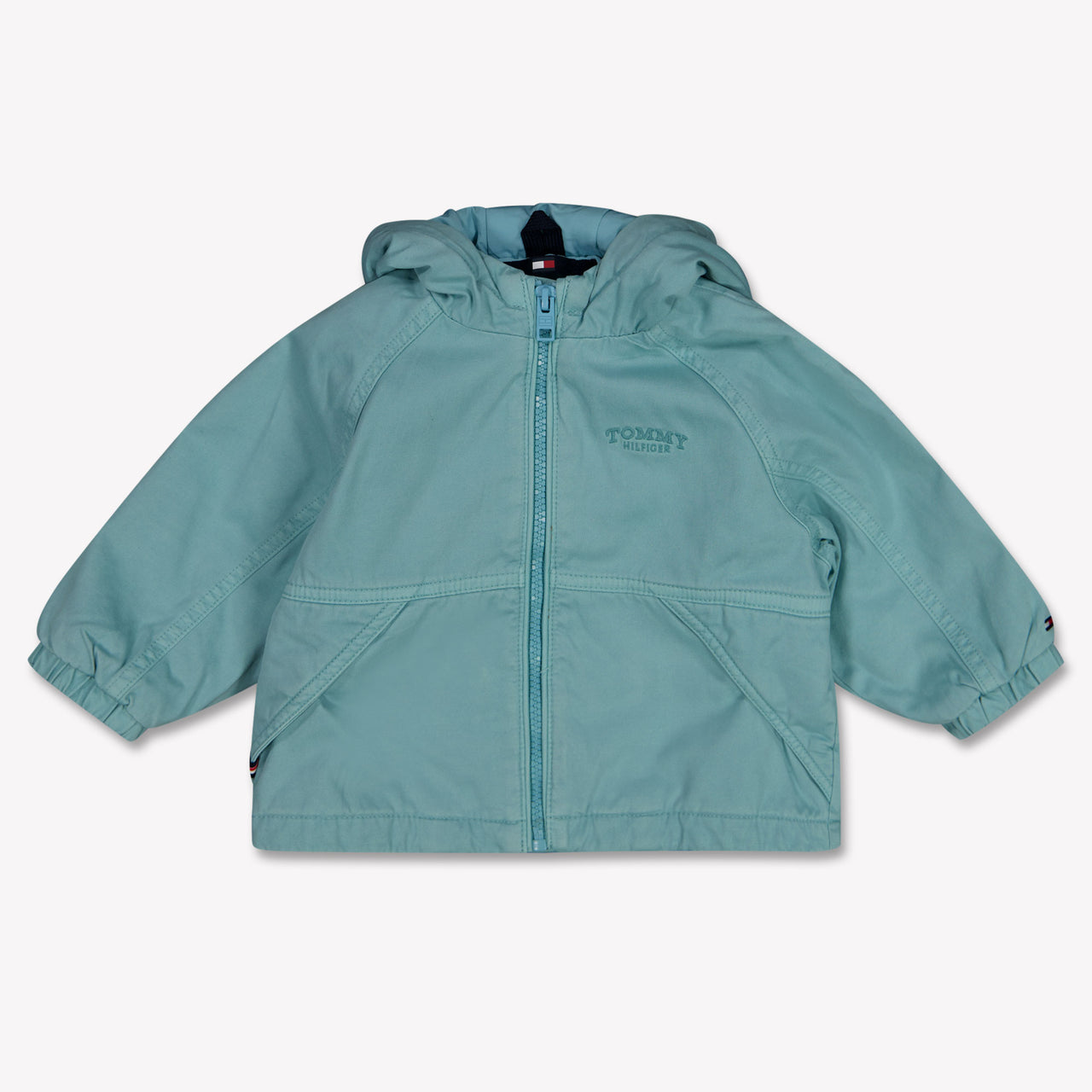 Tommy Hilfiger Baby Unisex In-between jacket in turquoise