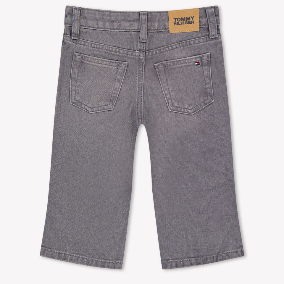 Tommy Hilfiger Mabel Baby Girls Jeans In Gray