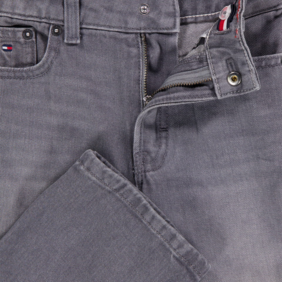 Tommy Hilfiger Mabel Baby Girls Jeans In Gray