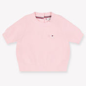 Tommy Hilfiger Baby Girls Sweater in Light Pink