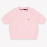 Tommy Hilfiger Baby Meisjes Trui In Licht Roze