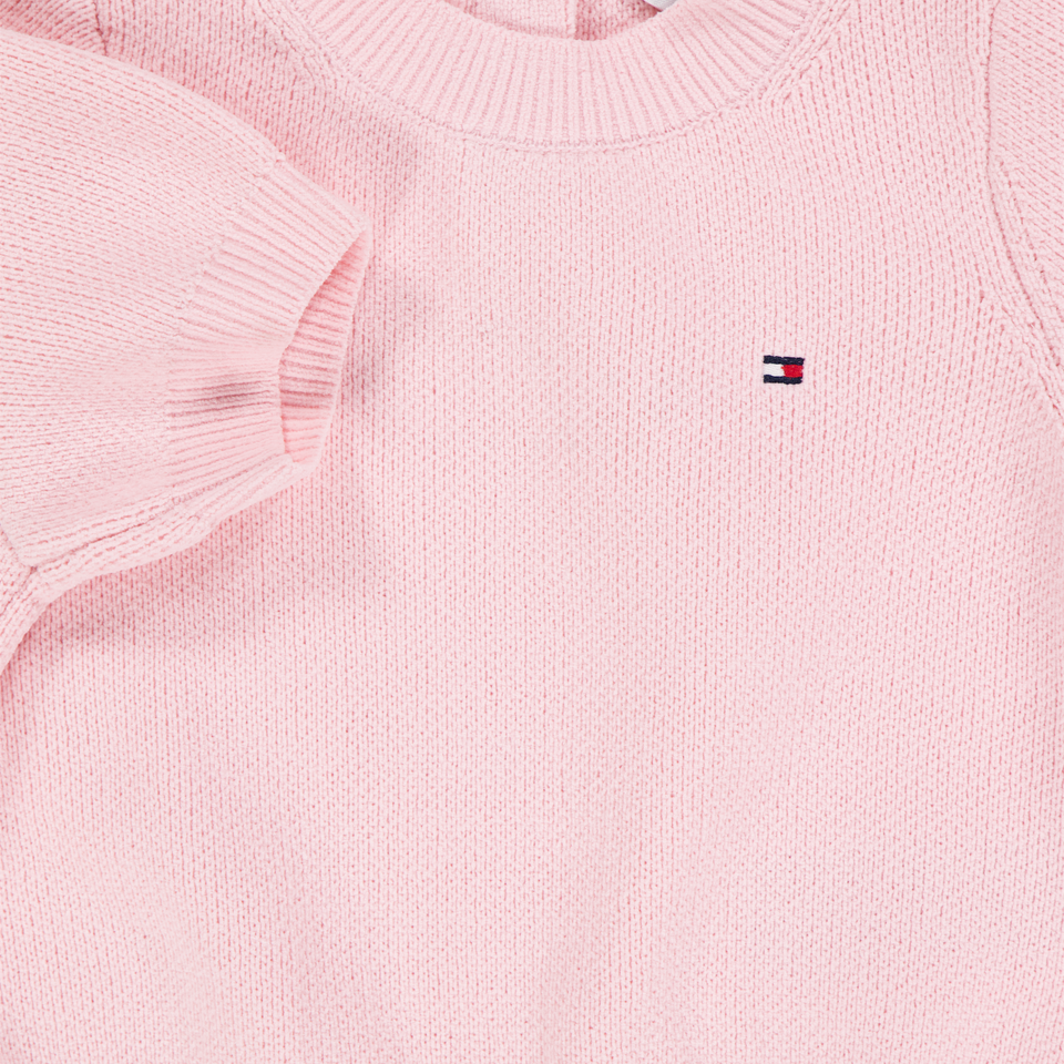Tommy Hilfiger Baby Girls Sweater in Light Pink
