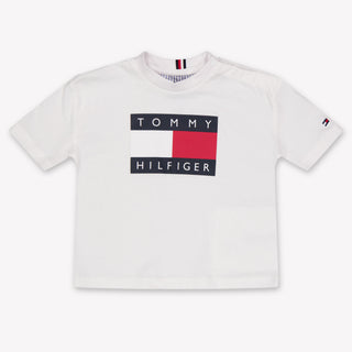 Tommy Hilfiger Baby Jongens T-Shirt In Wit