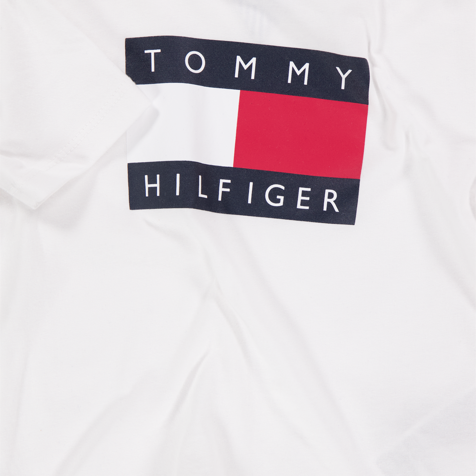 Tommy Hilfiger Baby Jongens T-Shirt In Wit