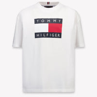 Tommy Hilfiger Kinder Jongens T-Shirt In Wit
