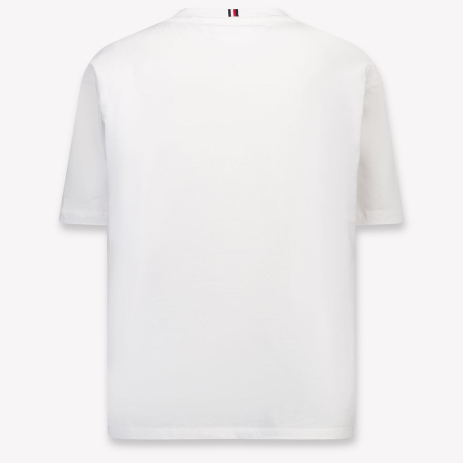 Tommy Hilfiger Kinder Jongens T-Shirt In Wit