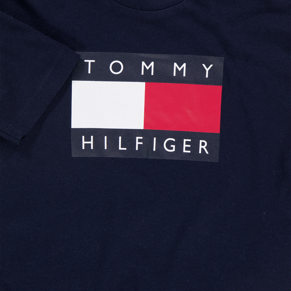Tommy Hilfiger Baby Jongens T-Shirt In Navy