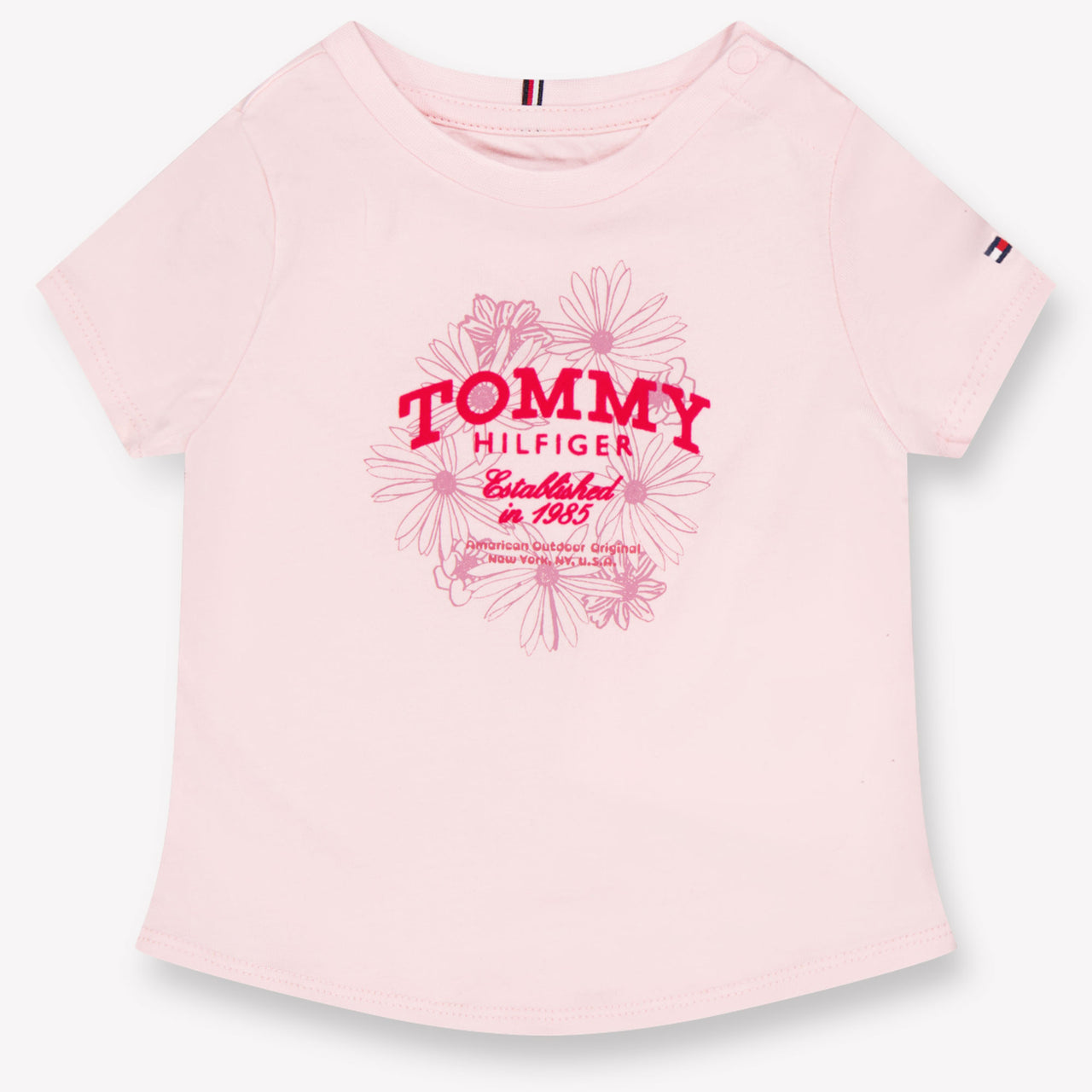 Tommy Hilfiger Baby Girls T-shirt in Light Pink