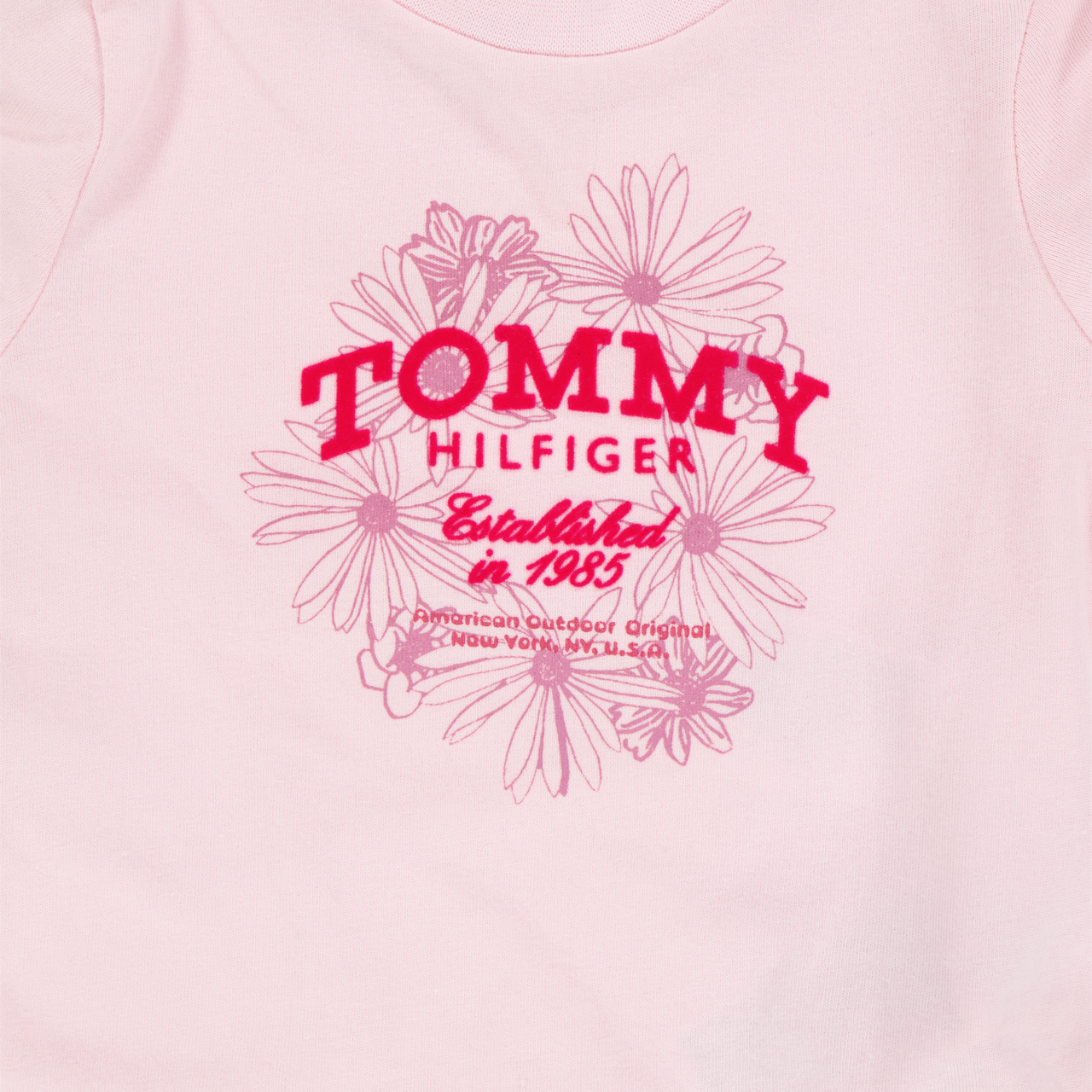 Tommy Hilfiger Baby Girls T-shirt in Light Pink
