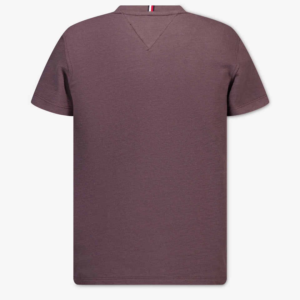 Tommy Hilfiger Kids Boys T-shirt in Brown