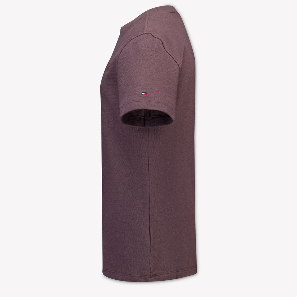 Tommy Hilfiger Kids Boys T-shirt in Brown