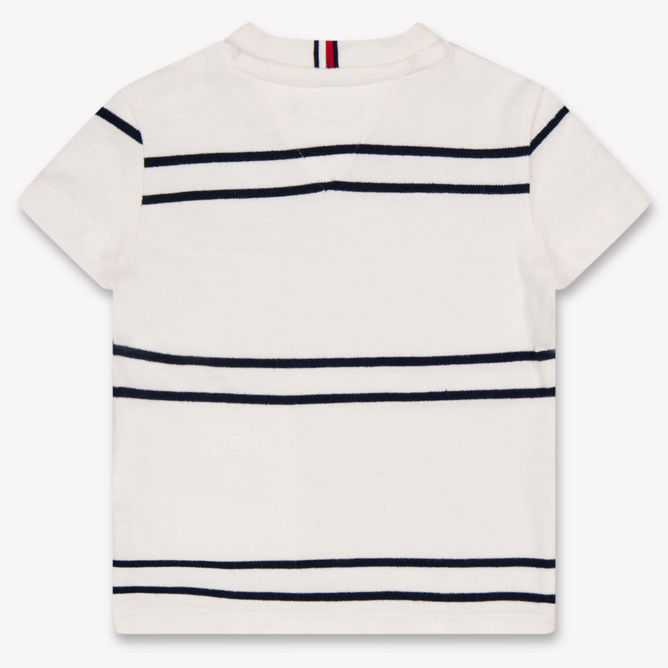 Tommy Hilfiger Baby Boys T-shirt in OffWhite