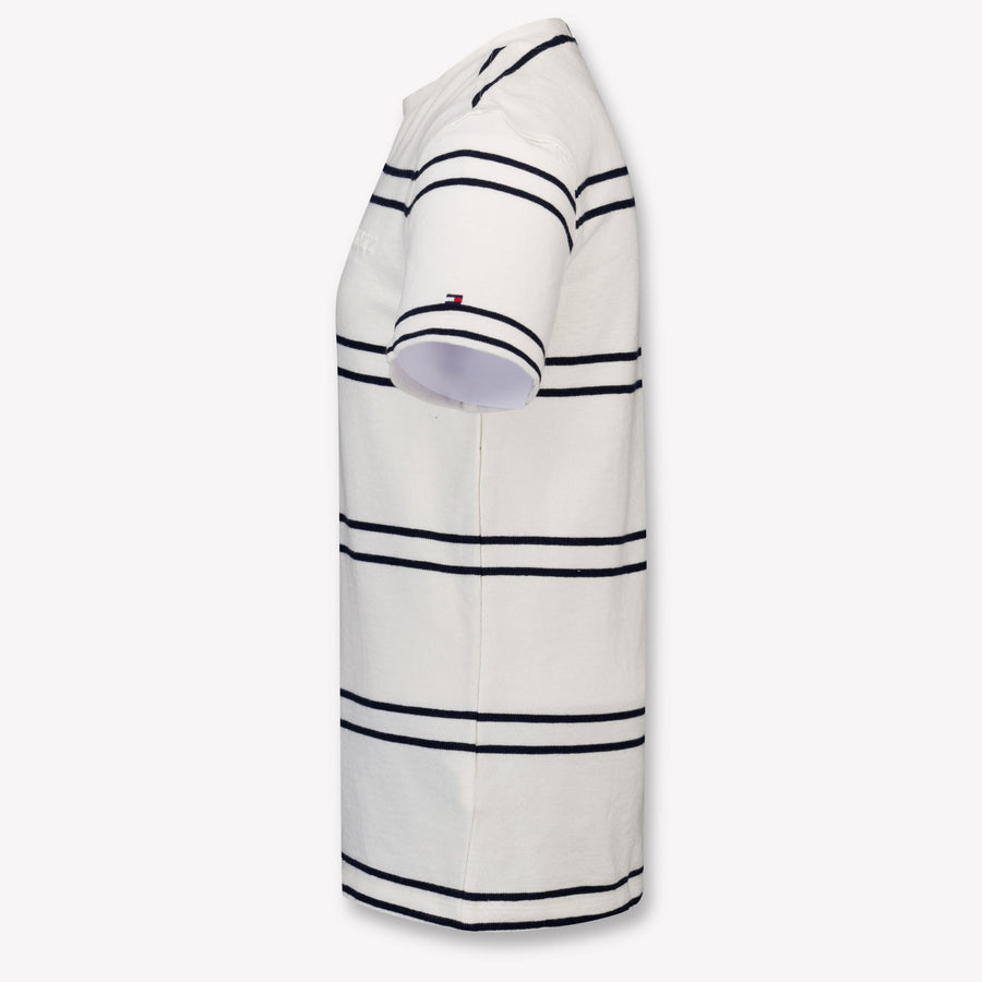 Tommy Hilfiger Kids Boys T-shirt in OffWhite