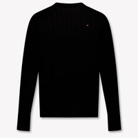 Tommy Hilfiger Kids Boys Sweater In Black