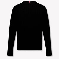 Tommy Hilfiger Kids Boys Sweater In Black