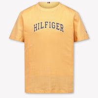 Tommy Hilfiger Kinder Jongens T-Shirt In Zalm