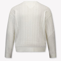 Tommy Hilfiger Kids Girls Cardigan In White