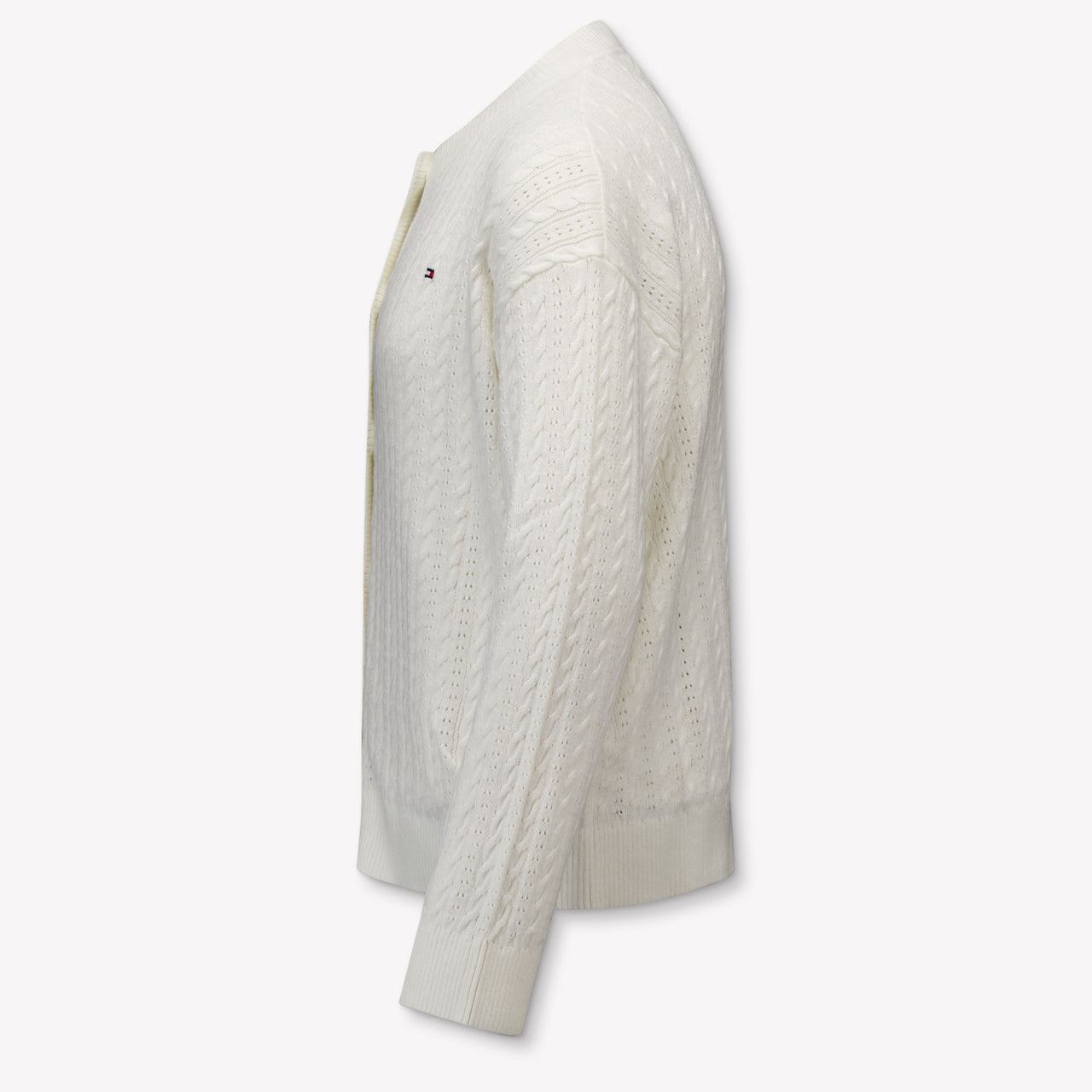 Tommy Hilfiger Kids Girls Cardigan In White