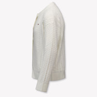 Tommy Hilfiger Kids Girls Cardigan In White