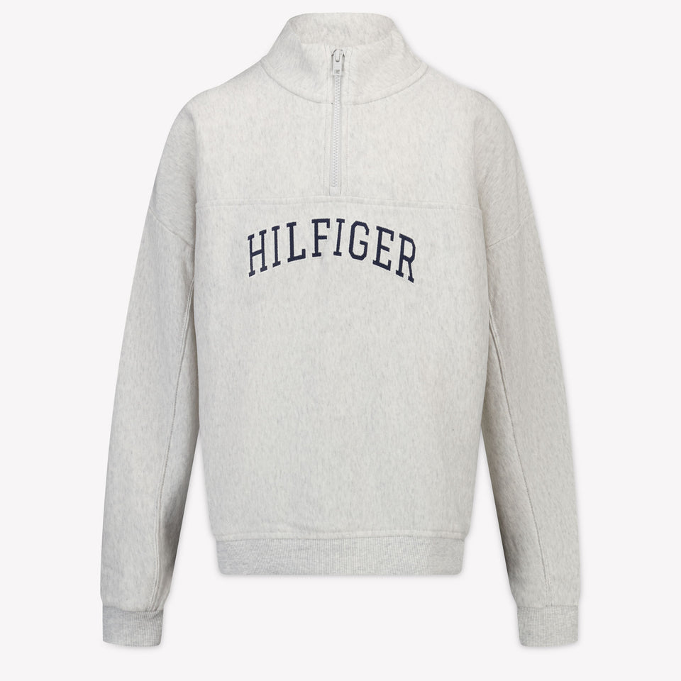 Tommy Hilfiger Kinder Jongens Trui In Licht Grijs