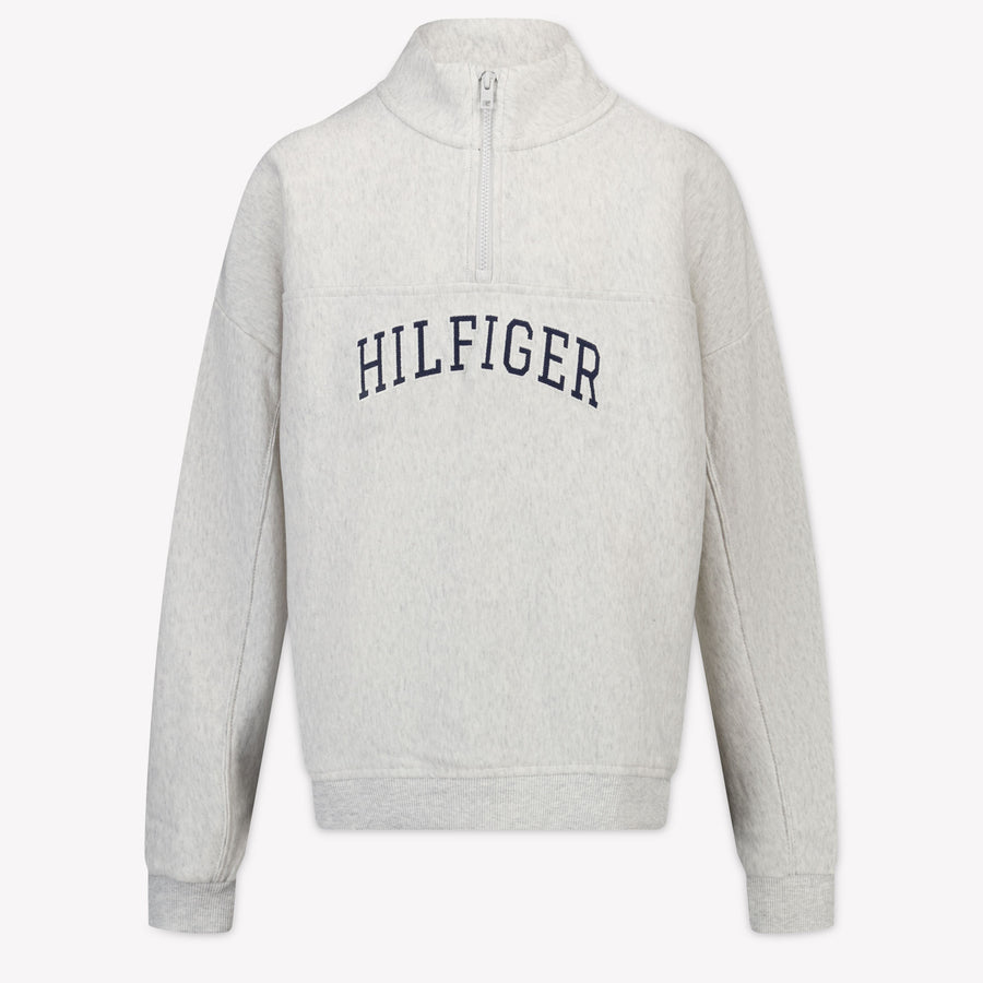 Tommy Hilfiger Kids Boys Sweater In Light Gray