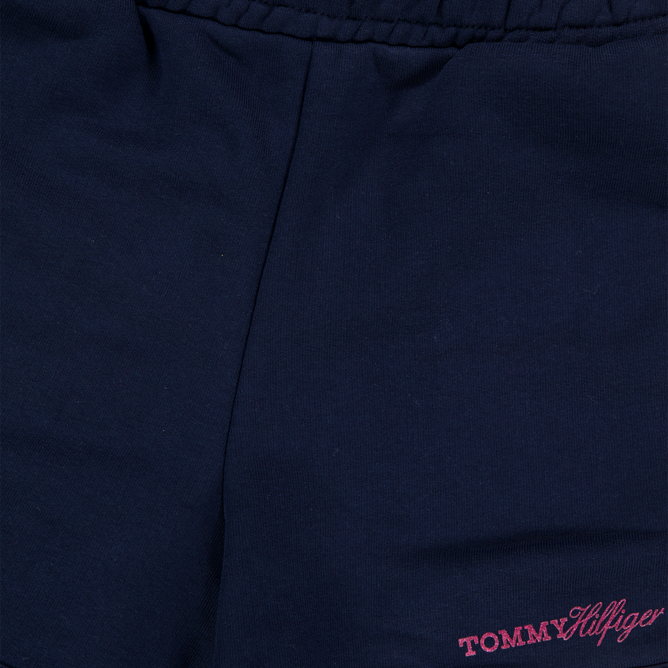 Tommy Hilfiger Kinder Meisjes Shorts In Navy