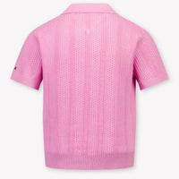 Tommy Hilfiger Kids Girls Polo In Pink