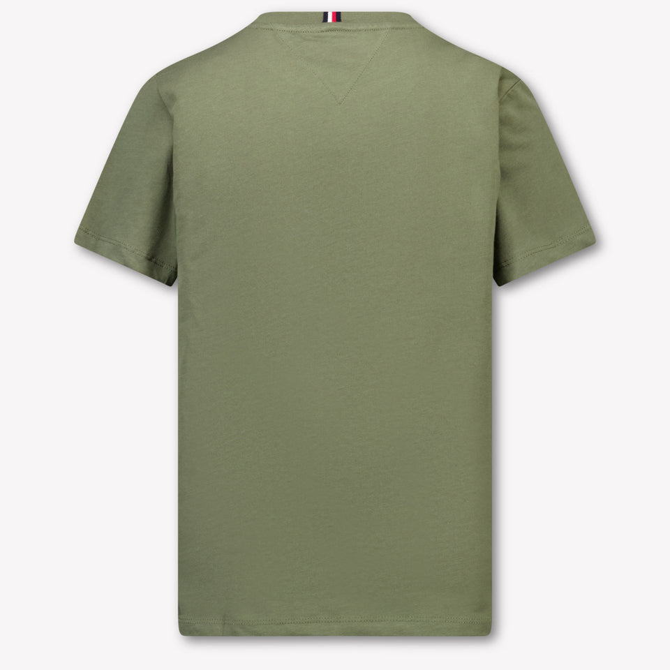 Tommy Hilfiger Kinder Unisex T-Shirt In Groen