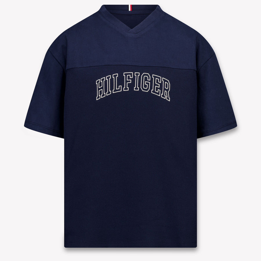 Tommy Hilfiger Kids Boys T-Shirt In Navy