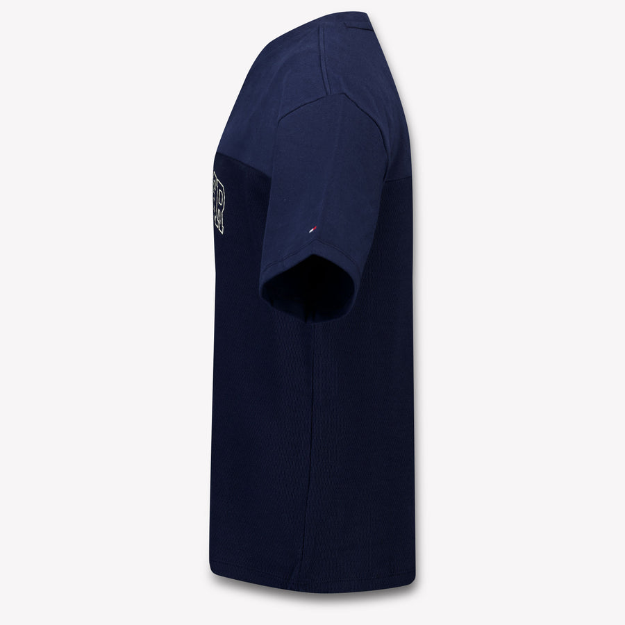 Tommy Hilfiger Kids Boys T-Shirt In Navy