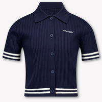 Tommy Hilfiger Kinder Meisjes Polo In Navy