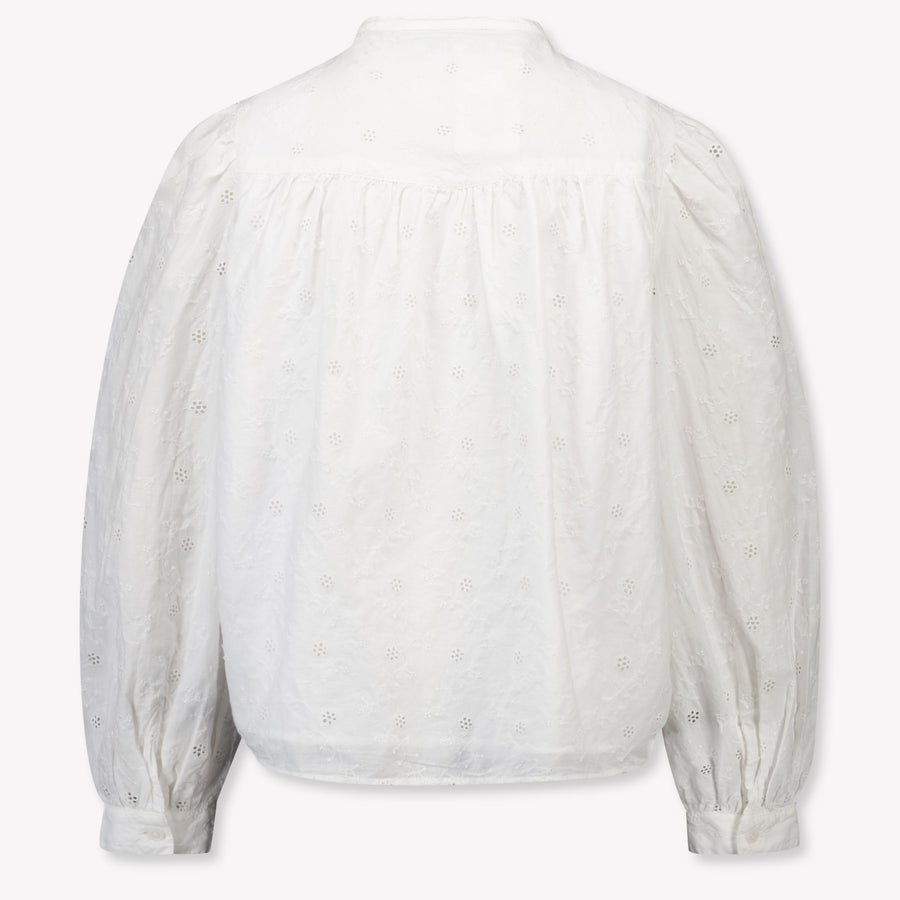 Tommy Hilfiger Kinder Meisjes Blouse In Wit