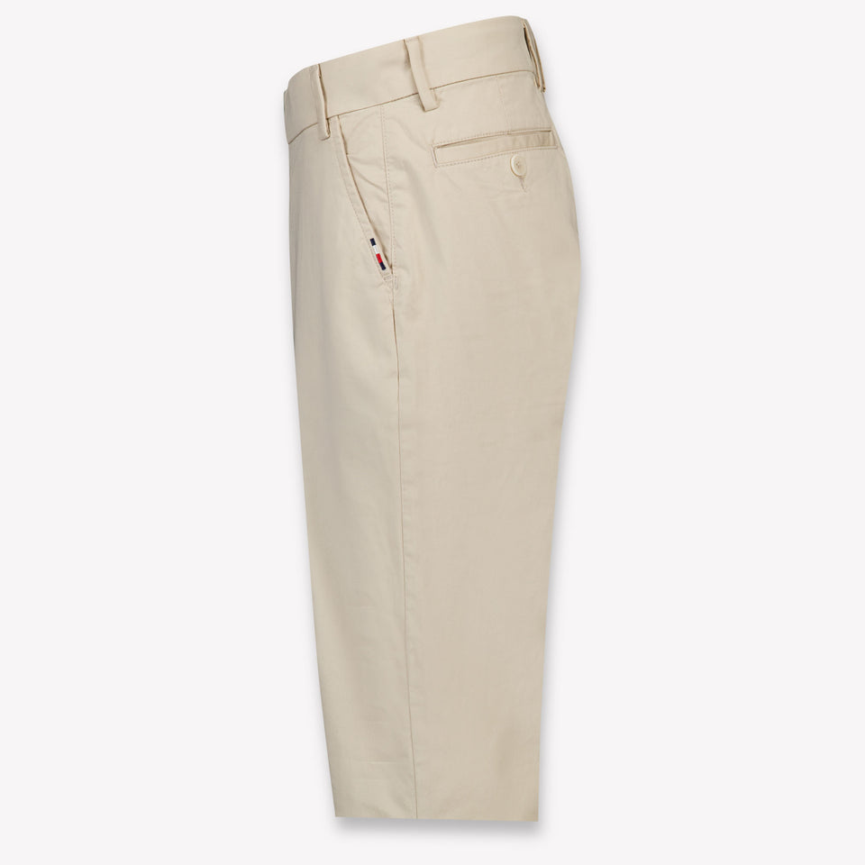 Tommy Hilfiger Kids Boys Pants In Beige