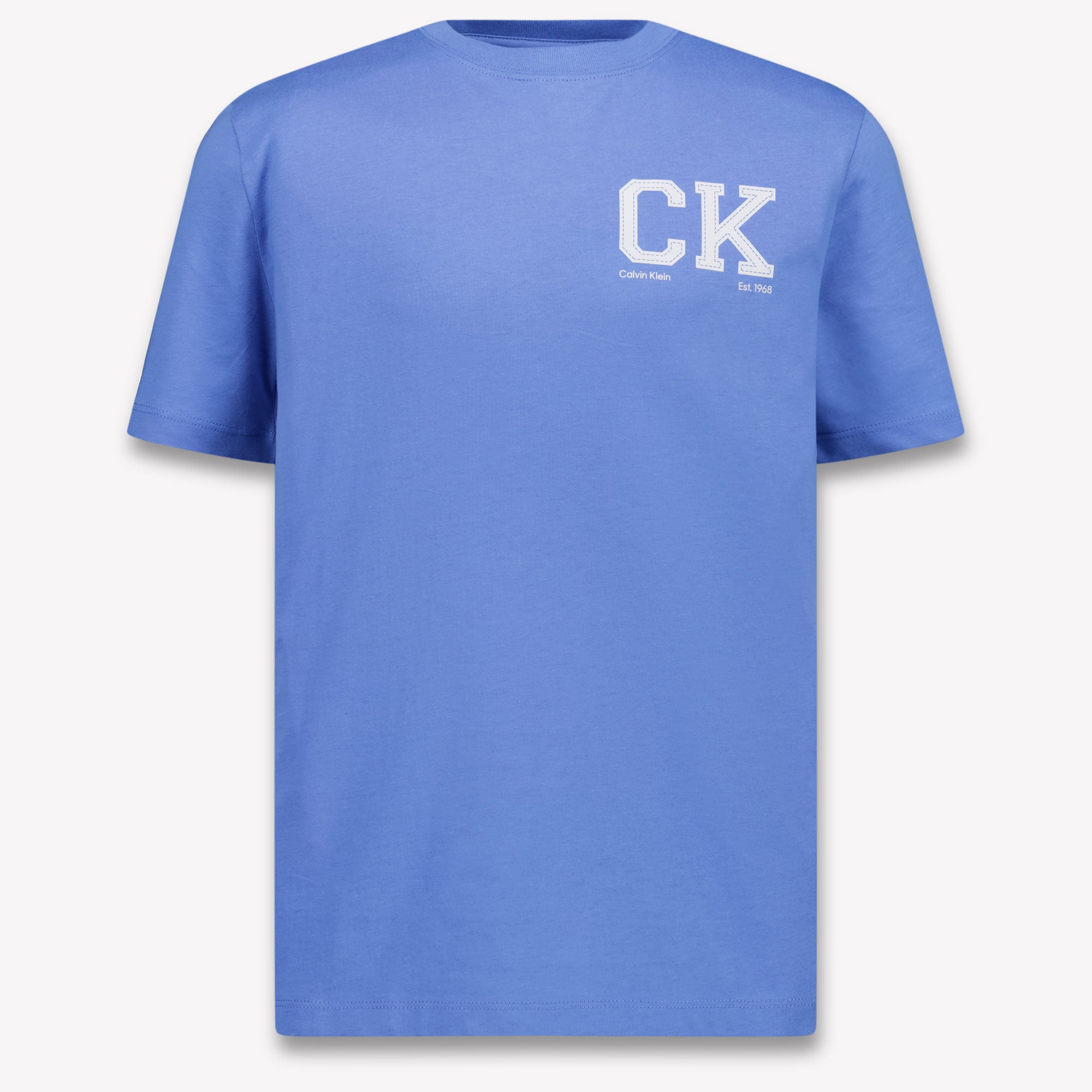 Calvin Klein Kinder Jongens T-Shirt In Licht Blauw