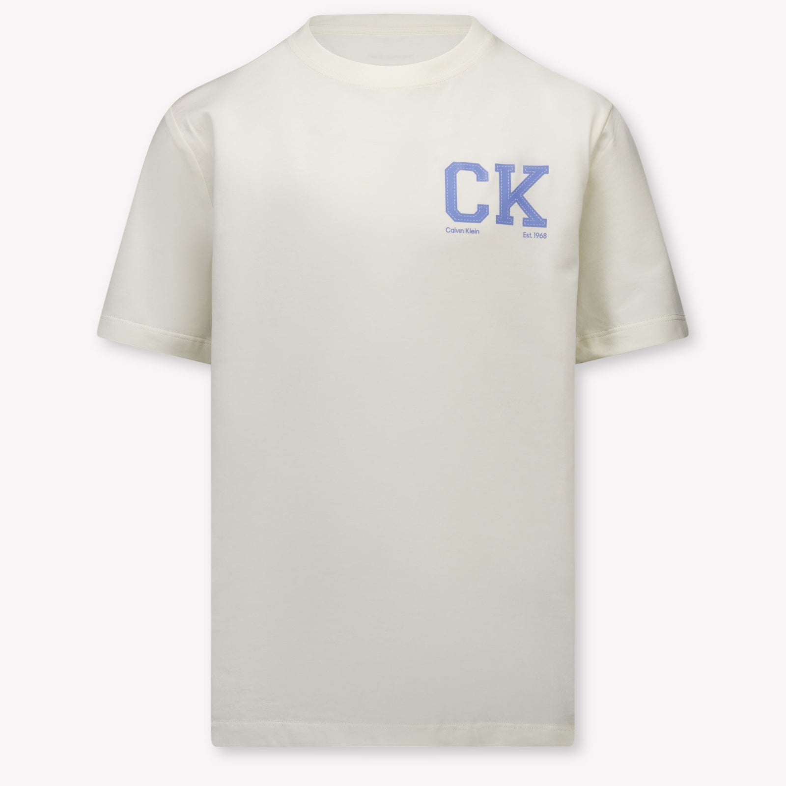 Calvin Klein Kids Boys T-Shirt In OffWhite