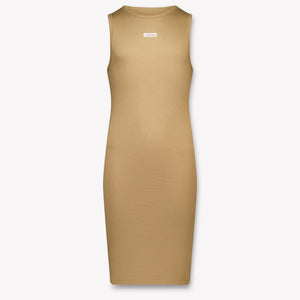 Calvin Klein Kinder Meisjes Jurk In Beige