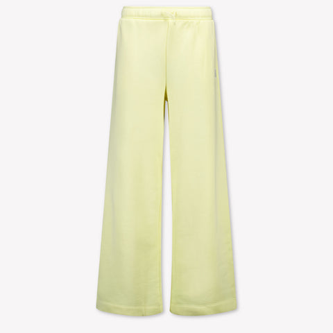 Calvin Klein Kids Girls Pants In Yellow