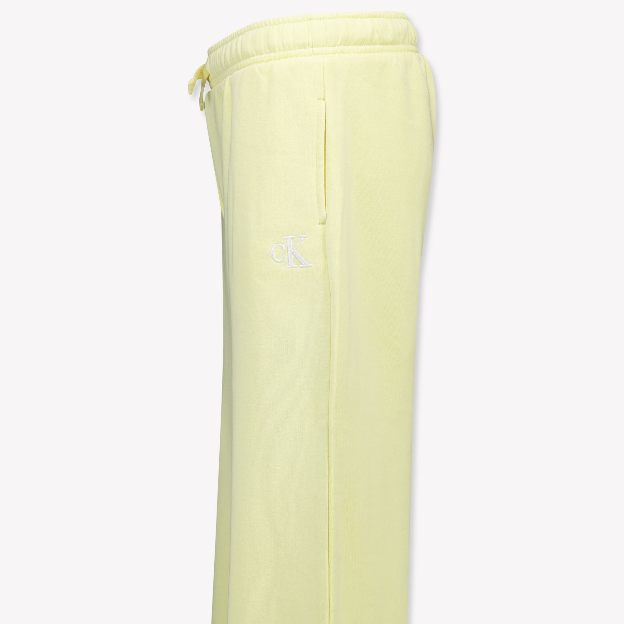 Calvin Klein Kids Girls Pants In Yellow
