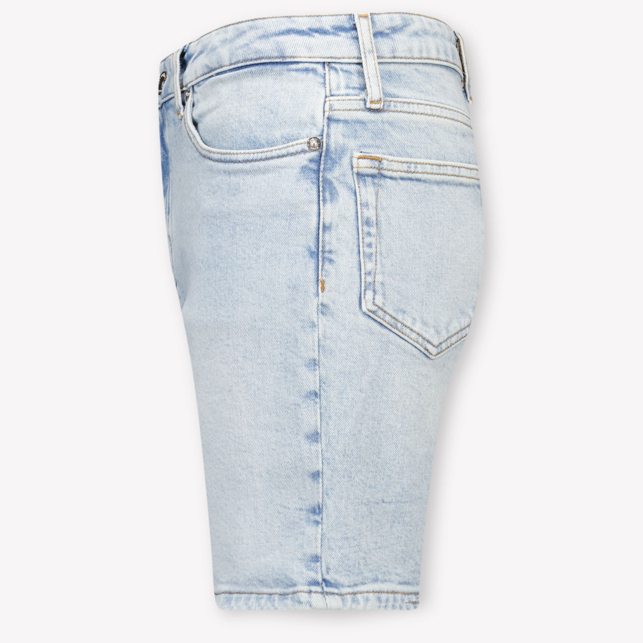 Calvin Klein Kids Girls Shorts In Light Blue