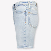 Calvin Klein Kids Girls Shorts In Light Blue