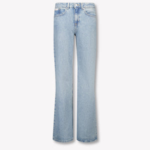 Calvin Klein Kids Girls Jeans In Light Blue