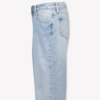 Calvin Klein Kids Boys Jeans In Light Blue