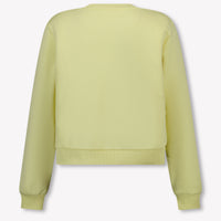 Calvin Klein Kids Girls Sweater In Yellow