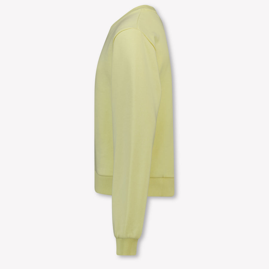 Calvin Klein Kids Girls Sweater In Yellow