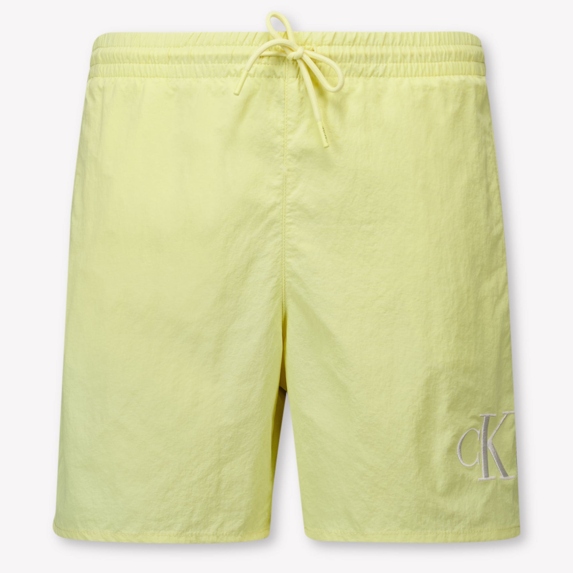 Calvin Klein Kids Boys Swimwear In Yellow