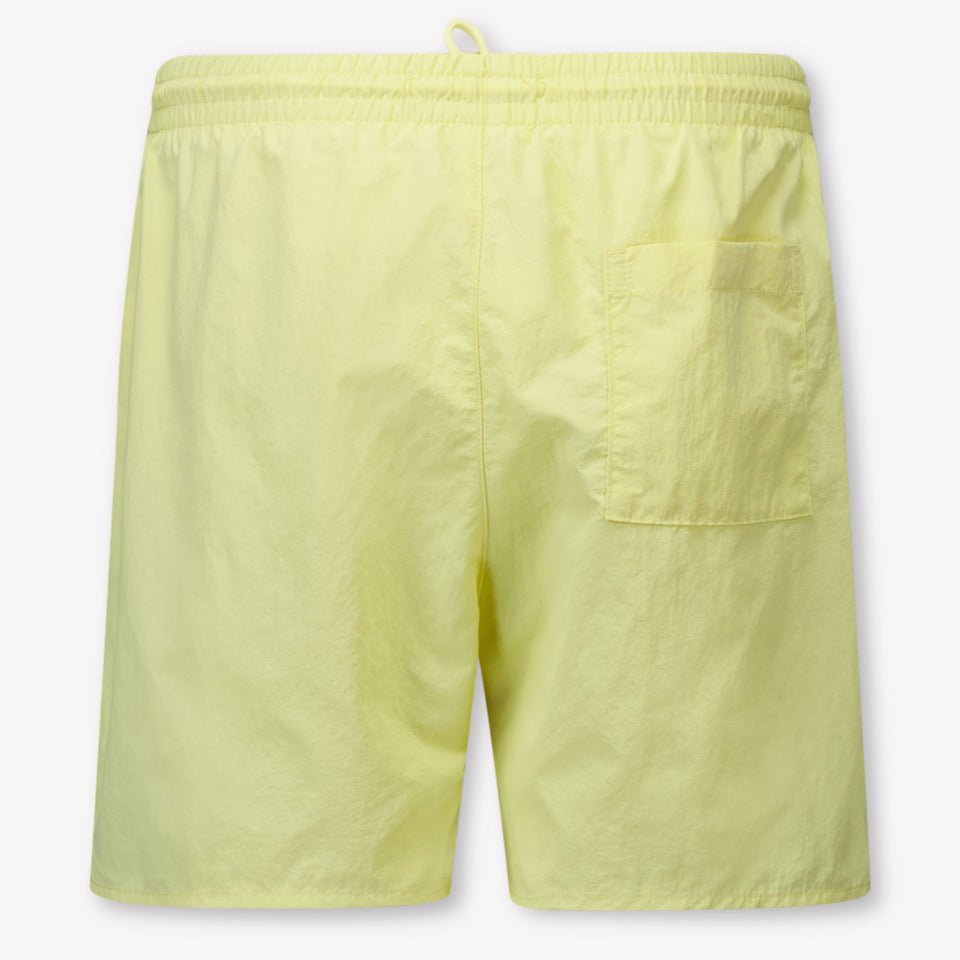 Calvin Klein Kids Boys Swimwear In Yellow