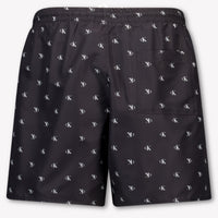 Calvin Klein Kids Boys Swimwear In Black
