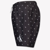 Calvin Klein Kids Boys Swimwear In Black